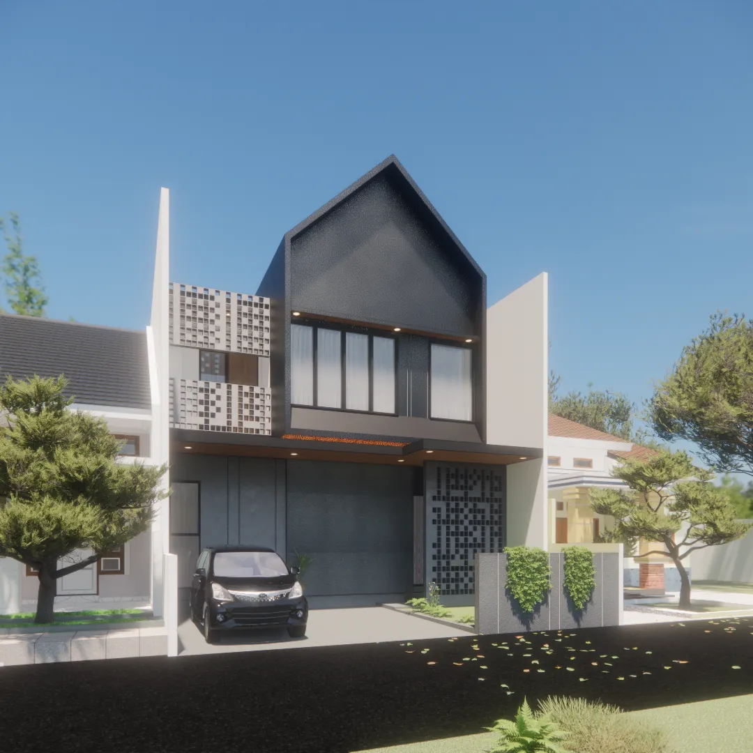 Desain rumah minimalis modern